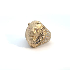 Lion Head Ring