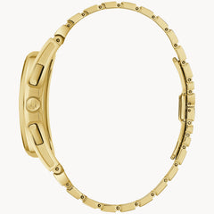 Bulova CURV Gold Watch