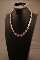 Natural Diamond Cross Chain