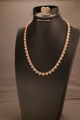 7ct Natural Diamond Heart Chockers