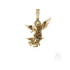 St. Michael Diamond Pendant