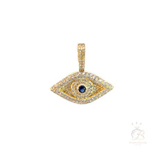 Evil Eye Diamond Pendant