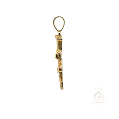 Diamond Crown of Thorns Cross Pendant