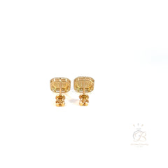 Flat Square Screw Backs