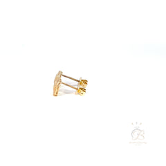 Flat Square Screw Backs (small)