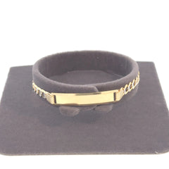 Personalized ID Customs Bracelet - 14kt Gold