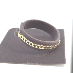 Personalized ID Customs Bracelet - 14kt Gold