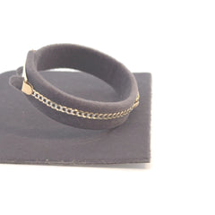 Personalized ID Customs Bracelet - 14kt Gold