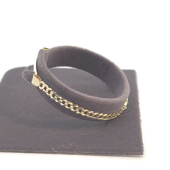 Personalized ID Customs Bracelet - 14kt Gold