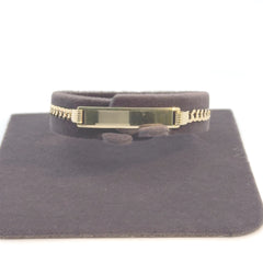Personalized ID Customs Bracelet - 14kt Gold